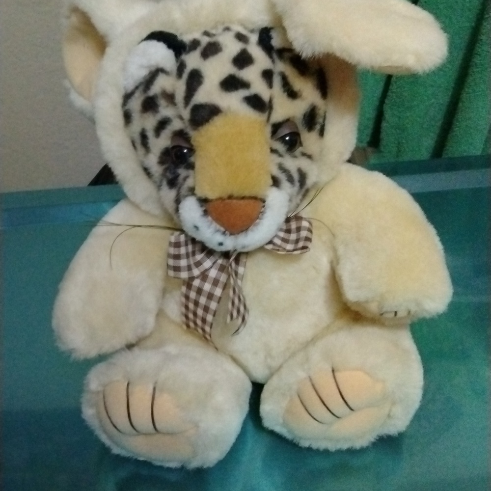 Rabbit Leopard Stuffed Animal